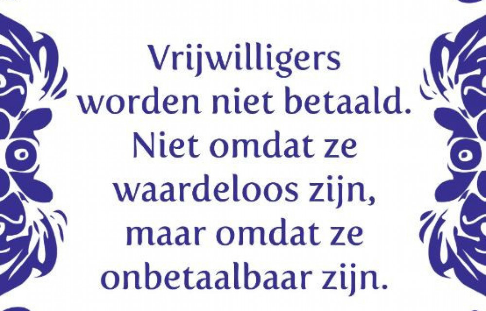 VRIJWILLIGERS M/V voor verschillende werkzaamheden (verkoop, inkoop, etalage- en winkelinrichting enz)