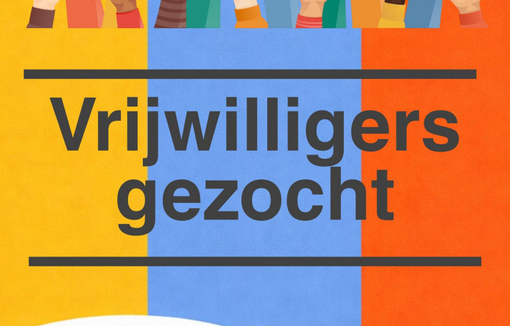 Vrijwilligers gezocht!